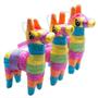 Imagem de Rhode Island Novelty Mini Piñatas de Burro 4x7" - Conjunto com 3 Unidades
