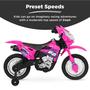 Imagem de Ride On Motorcycle Best Choice Products Kids 6V Hot Pink