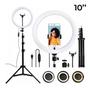 Imagem de Ring Light 10 12 14 Polegadas com Tripé 2.1M Profissional