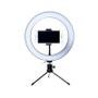 Imagem de Ring Light 10 26cm com Tripé e Suporte Celular