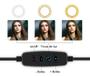 Imagem de Ring Light 16cm Iluminação Com Suporte Paracelular P/mesa