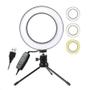 Imagem de Ring Light 16Cm Refletor Luz Iluminador Profissional De Led