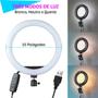 Imagem de Ring Light Aro Led 10 Polegadas Com Tripé 2,10 Ball Flexivel