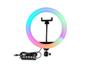 Imagem de Ring Light Colorida Celular 17 Modos De Cores Rgb 26Cm