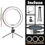 Imagem de Ring Light Com Suporte Tripé 16Cm - R16