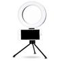 Imagem de Ring Light De Mesa Com Tripé Selfie Maquiagem Vídeo  3 Tons