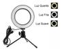 Imagem de Ring Light De Mesa Iluminador Led Mini Tripé Anel 16cm Usb