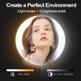 Imagem de Ring Light EMART 10 Polegadas com Suporte para Tripé e Celular