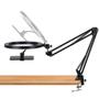 Imagem de Ring Light Flexível Luz Led Usb Com Suporte Articulado De Mesa Estúdio Make Youtuber Aula