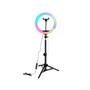 Imagem de Ring Light Grande Colorido 17 Modos De Cores Com Tripé Rgb33