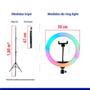 Imagem de Ring Light Grande Colorido 17 Modos De Cores Com Tripé Rgb33