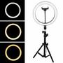 Imagem de  Ring Light Iluminador 10" 26Cm Selfie Makeup Blogueira Tripé DE 1.60 metros  Luz Led