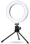 Imagem de Ring Light Iluminador 3 Cores 16cm Com Tripé 6p C Controle