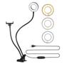 Imagem de Ring Light Iluminador Led Anel Mesa Regulavel Celular