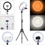 Imagem de Ring Light Led Circular Iluminador 26Cm + Tripé 160Cm