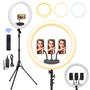 Imagem de Ring Light LED SH de 19 Polegadas com Tripé de 2,5m - Iluminação para Selfie