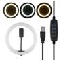 Imagem de Ring Light  Led Usb 10 Polegadas Com Tripé 2 Metros Ley-39 - Lehmox