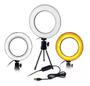 Imagem de Ring Light Profissional 10 Tripe 1,6M Iluminador 26Cm