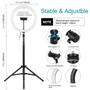 Imagem de Ring Light Profissional 11.8 polegadas - Anel de Luz 30cm com Tripé Universal 1,65 Cm - Kit Profissional Youtuber Selfie Pró - Puluz