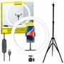 Imagem de Ring Light Profissional 12 Polegadas KIT com Tripe 2 Metros - OR-PL300 KIT - Oberon