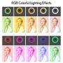 Imagem de Ring Light Rgb Colorida 12 Polegadas Led 30Cm + Tripé 2M