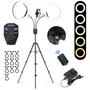 Imagem de Ring Light SEBIDER Dual 10 LED com Tripé e Suporte para Celular