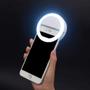 Imagem de Ring Light Selfie Led Luz Flash Para Celular Smartphone Notebook Maquiagem Recarregável USB