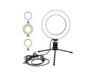 Ring light tripe mesa iluminador de luz de led live selfie make Imagem de Ring light tripe mesa iluminador de luz de led live selfie make