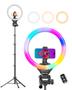 Imagem de Ring Light UbeeSize 12" RGB com Tripé de 62cm