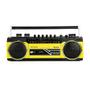 Imagem de Riptunes Cassette Boombox, Retro Blueooth Boombox, Cassette Player and Recorder, AM/FM/ SW-1-SW2 Radio-4-Band Radio, USB, and SD, Yellow
