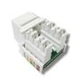 Imagem de Rj45 Femea Cat5e Eke-51w Branco Cablix