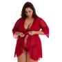 Imagem de Robe De Tule Sensual Plus Size Moda Íntima Plus