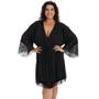 Imagem de Robe Plus Size Confortável em Microfibra Luxo Estilo Sedutor - DRP301