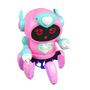 Imagem de Robô Aranha Rosa Infantil Com Som e Luzes Dançarina Envio Imediato ! - Toy King