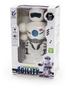 Imagem de Robo Bate E Volta - Brinquedo Infantil Inteligente Luz + Som Cor Branco