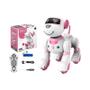 Imagem de Robô Cachorro Programável com Comando de Voz e Touch - Brinquedo Interativo com Música e Stunts