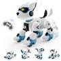 Imagem de Robô Cachorro WeFone Smart Programável - Brinquedo para Crianças com Controle Remoto