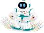 Imagem de Robô de Brinquedo com Movimento Tec Toys Max Dance - Emite Som Polibrinq