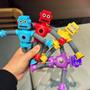 Imagem de Robô estica e puxa pop it brinquedo infantil