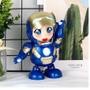 Imagem de Robo Pepper Potts Brinquedo Mulher Homem De Ferro Presente Dançarino Interativo Com Som E Luz Deslize na Diversão
