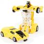 Imagem de Robô Transformador para Crianças - Brinquedo de Carro com Uma Chave