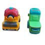 Imagem de Robocar Poli Display kit 2 Carrinhos De Fricção Coleção Infantil Menino Menina