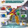 Imagem de Robot Dinosaur Toys Wenbeier 6 em 1 combinados com 6 figuras