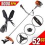 Imagem de Roçadeira Á Gasolina Tekna RL520ACN-TK 52cc 2HP KIT Completo de Multifunções de Corte Faca 3 Pontas, Faca 2 Pontas e Carretel Fio Nylon