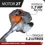 Imagem de Roçadeira Gasolina Lateral 42 CC 1.7Hp 2 Tempos P/ Grama Jardim RL430P-I Tekna