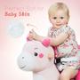 Imagem de Rocking Horse labebe Unicorn Ride On Toy 6M-3Y Plush Pink