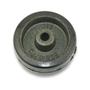 Imagem de Roda 312 Ferro com Borracha 150kg (4 un) - Preto