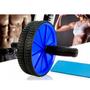 Imagem de Roda Abdominal Rolo De Exercicios Lombar Abwheel Mb Fit