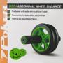 Imagem de Roda De Abdominal - Wheel Balance - Rodas Duplas - Poker
