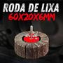 Imagem de Roda De Lixa Com Haste 60x20x6mm Para Madeira E Metal